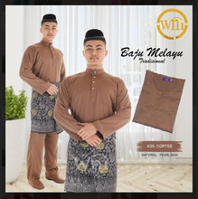 Load image into Gallery viewer, Baju Melayu ADULT WNI Plus size-Teluk Belanga (Round Neck)
