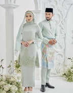 Leyla Kurung - Sage Green