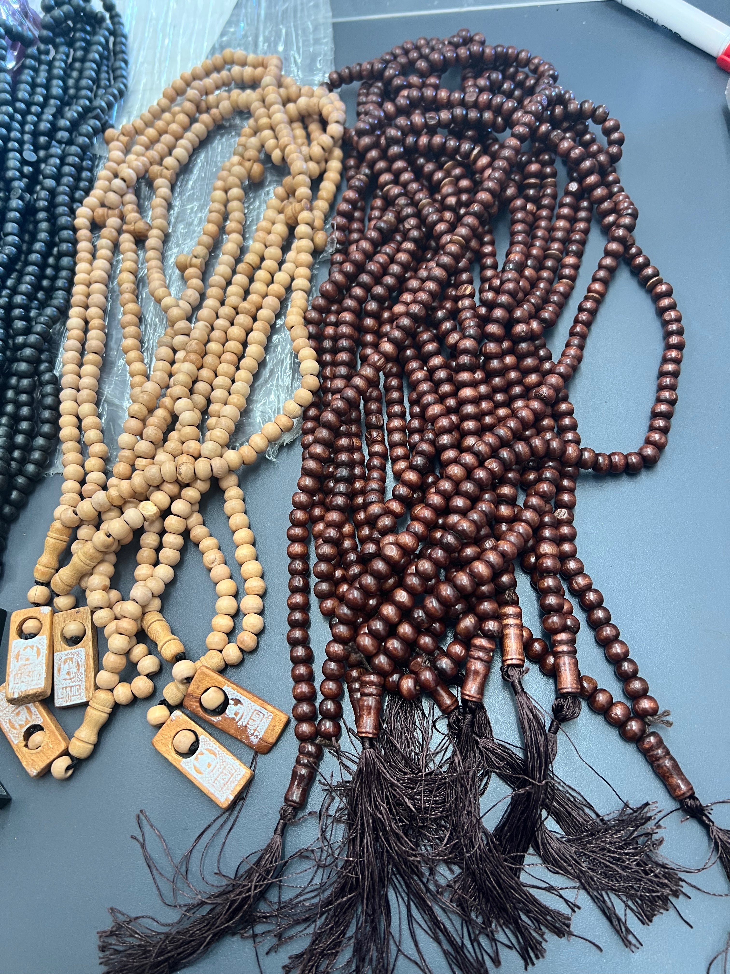 Tasbih wooden beaded 100