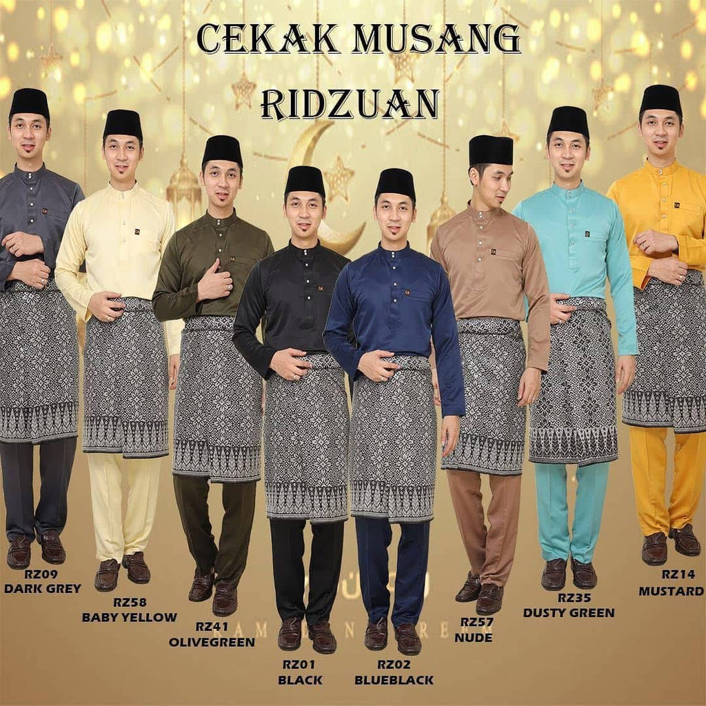 Baju Melayu Ridzuan-CM (buttons not included)