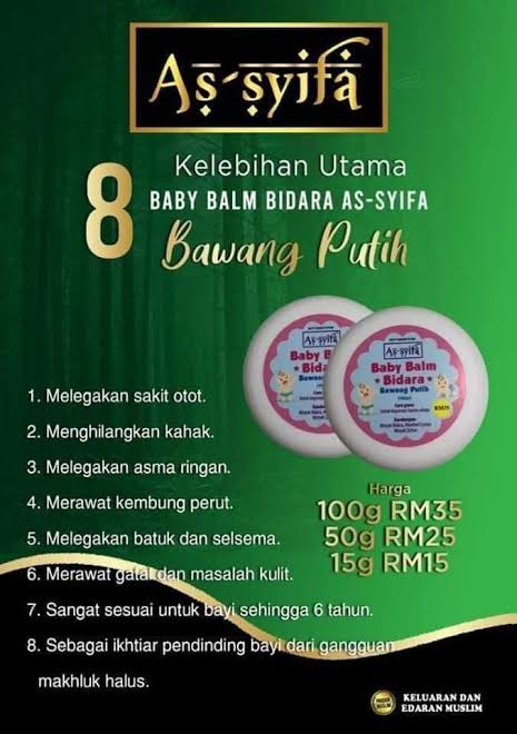 As-syifa balm Bidara