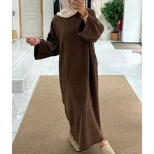 Load image into Gallery viewer, Corduroy Abaya
