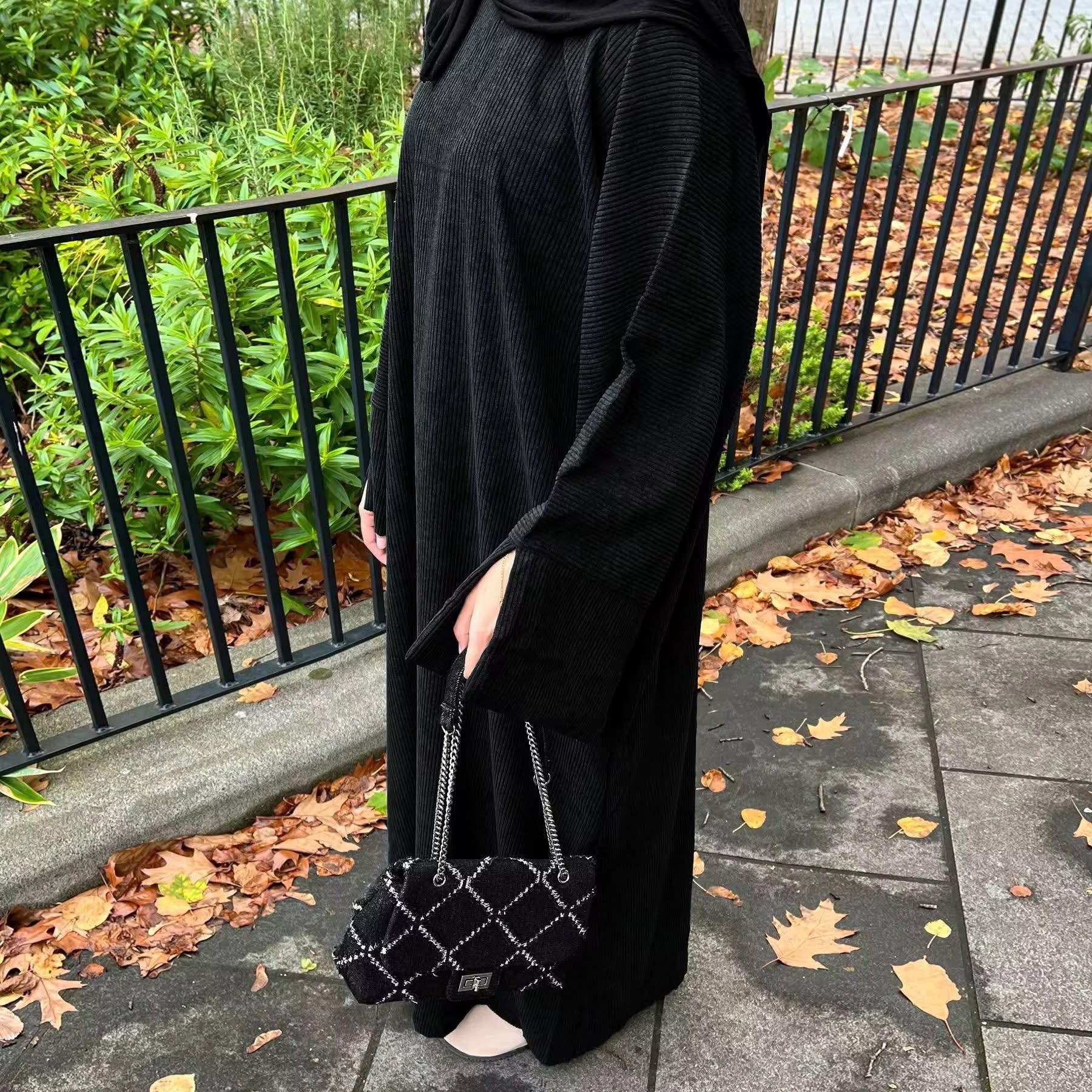 Corduroy Abaya