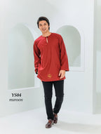 Kurta Nurasz Stripe Adult & Boys-round neck