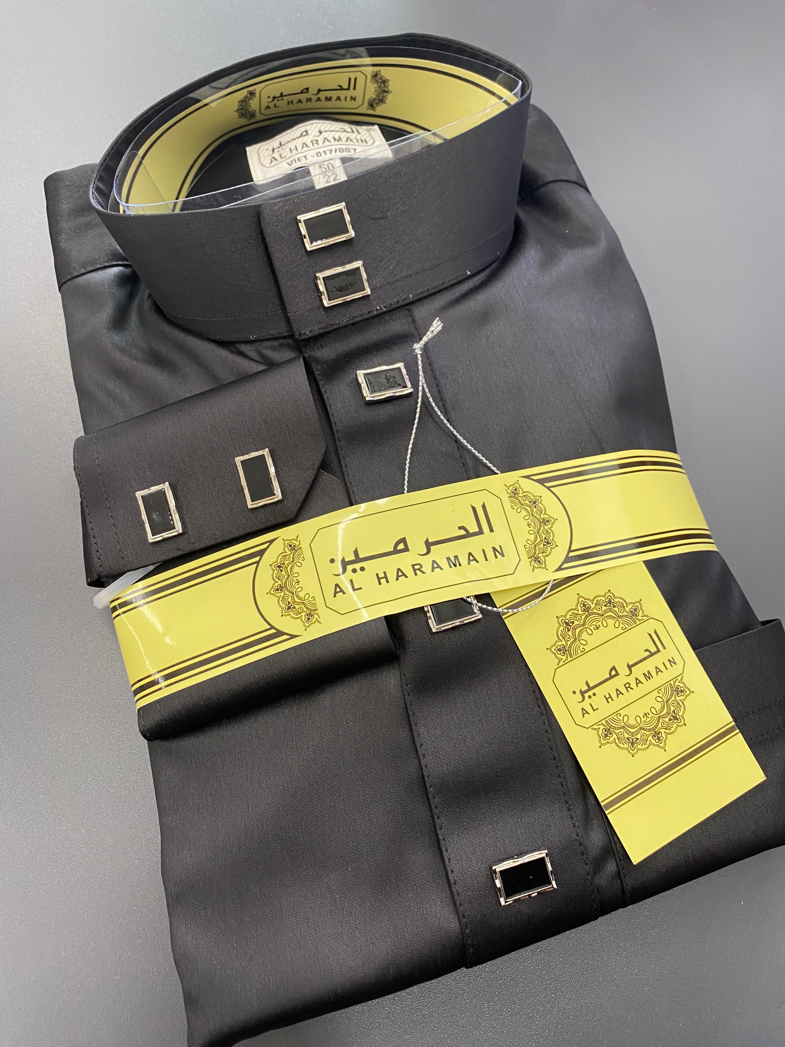 Men Al-Haramain Jubah - Black