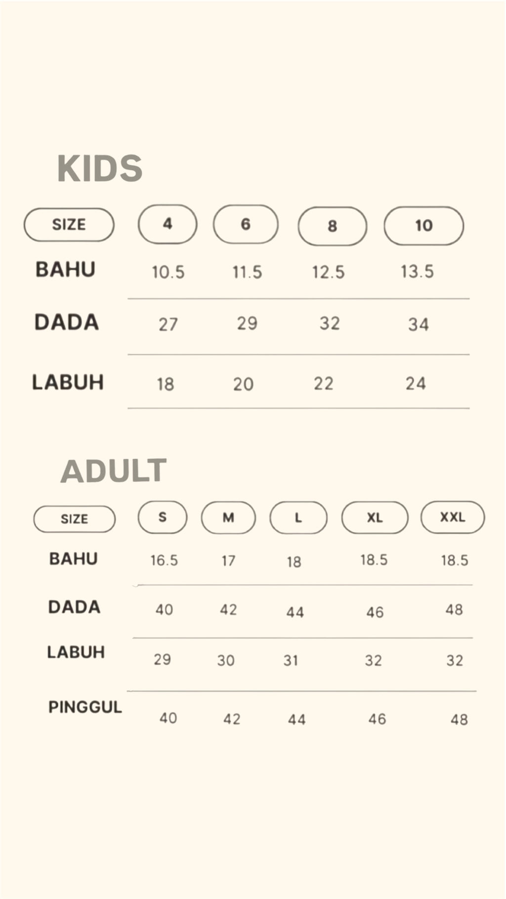 Kurta Jalur Adult & Boys-round neck