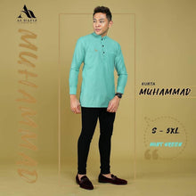 Load image into Gallery viewer, Kurta Muhammad Mint Green
