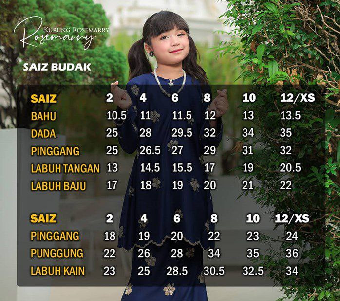 Rosemary Kurung KIDS