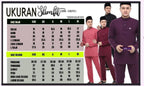 Baju Melayu Adiey Como Crepe (SLIMFIT)-buttons not included
