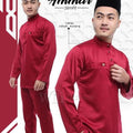 Baju Melayu Amar (SLIMFIT) Cekak Musang Buttons not included