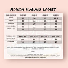 Load image into Gallery viewer, Adinda Kurung Songket Motif (MOM &amp; DAUGHTER SET)
