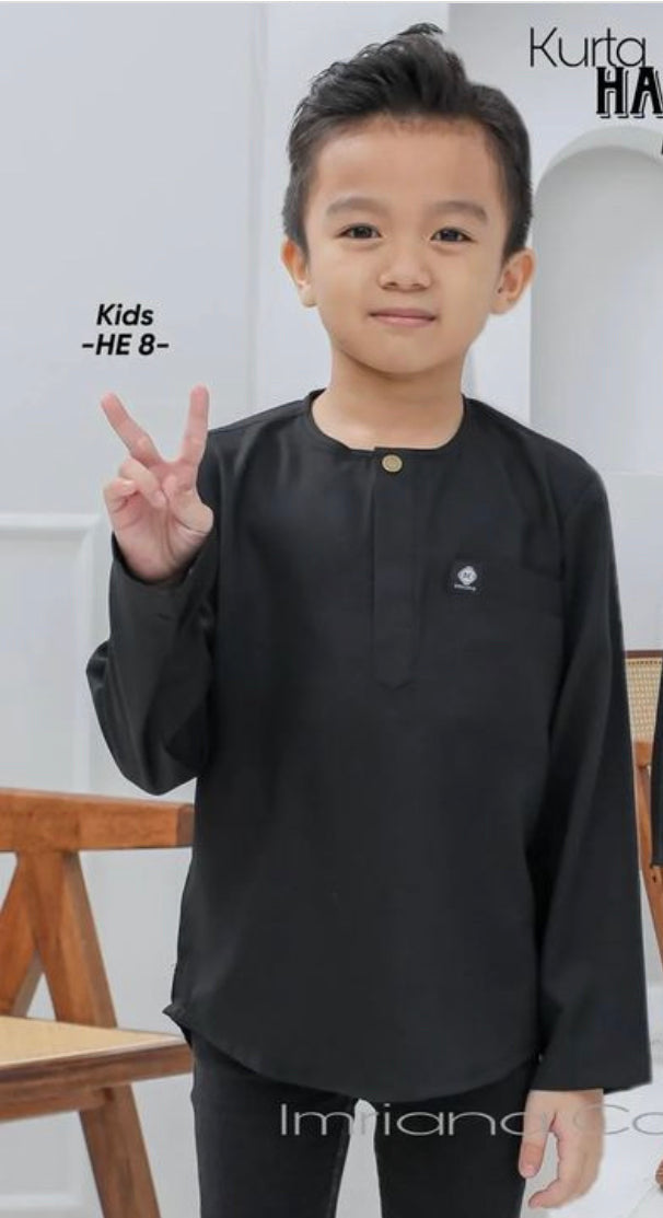 Kurta Hafeez Kid - round neck