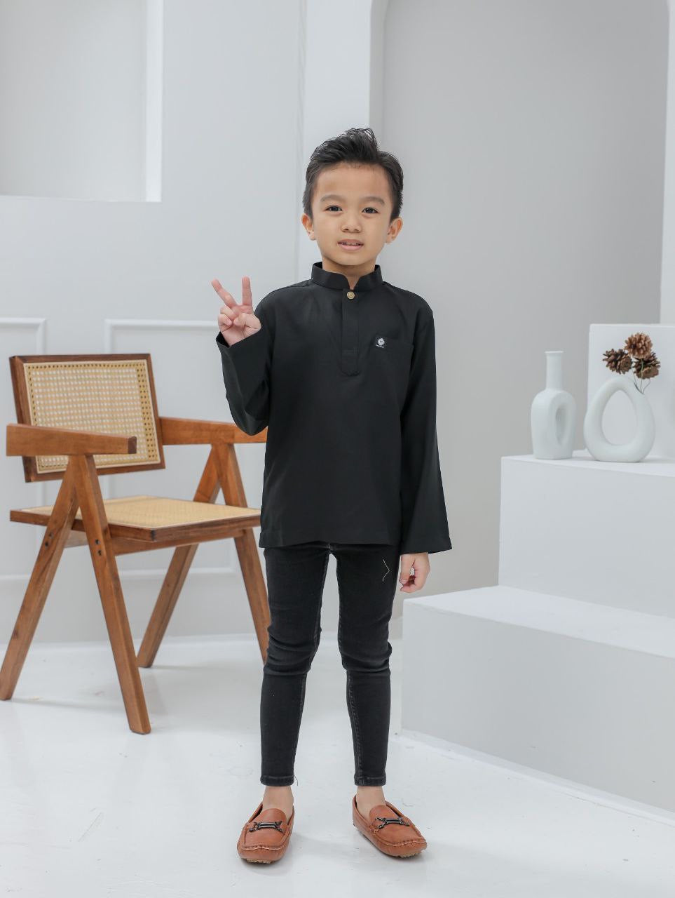 Kurta Irfan Kid - Collar