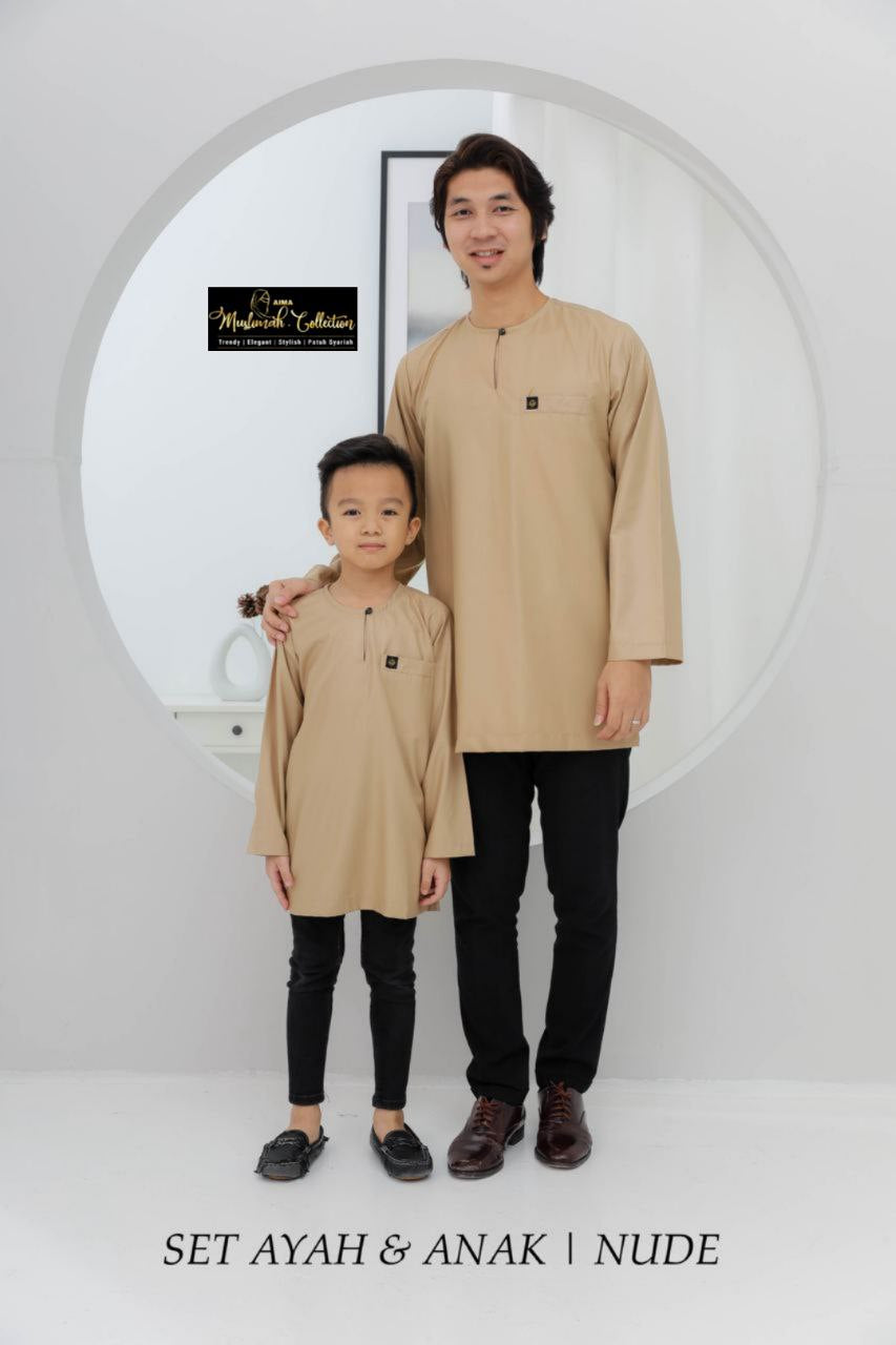 Kurta Nurasz Adult & Boys-round neck
