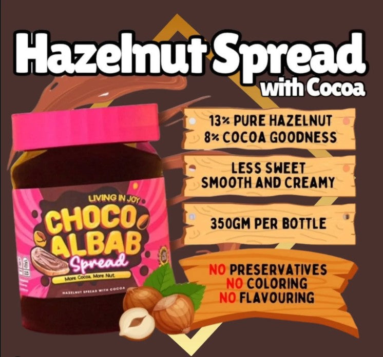 Hazelnut Chocolate Spread - 350gram