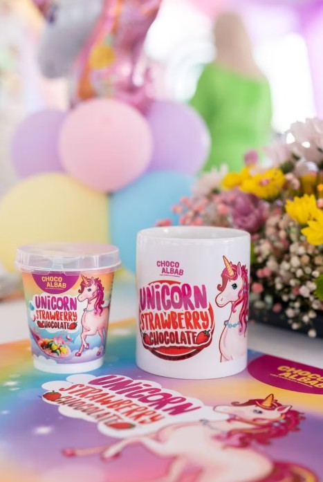 Unicorn Strawberry Chocolate Tub - 85gm