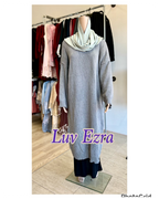 Faux Cashmere Knitwear Long Tunic