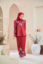 Annabelle Kurung Doll - Maroon