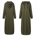 Hooded Winter Long Tunic