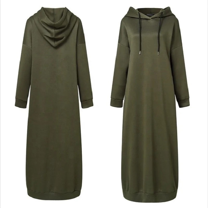 Hooded Winter Long Tunic