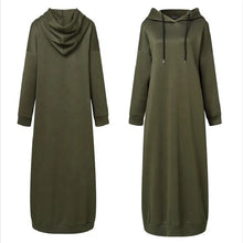Load image into Gallery viewer, Hooded Winter Long Tunic
