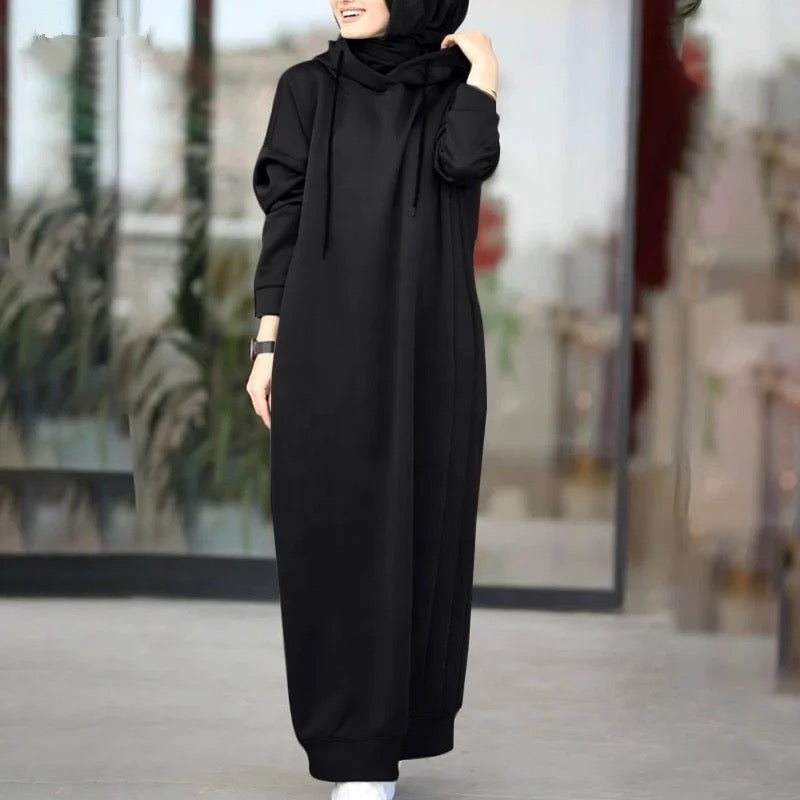 Hooded Winter Long Tunic