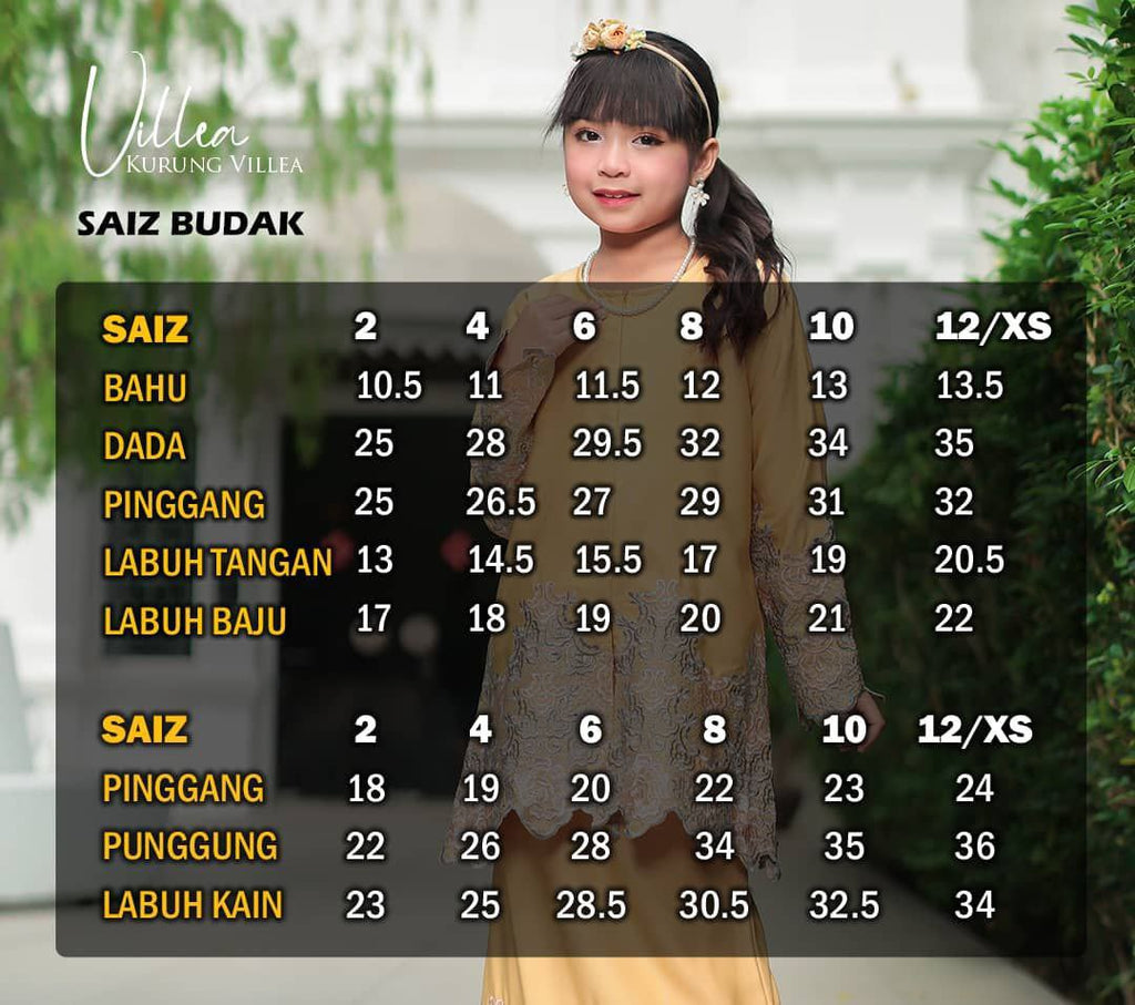 Villea Kurung Purple (KIDS)