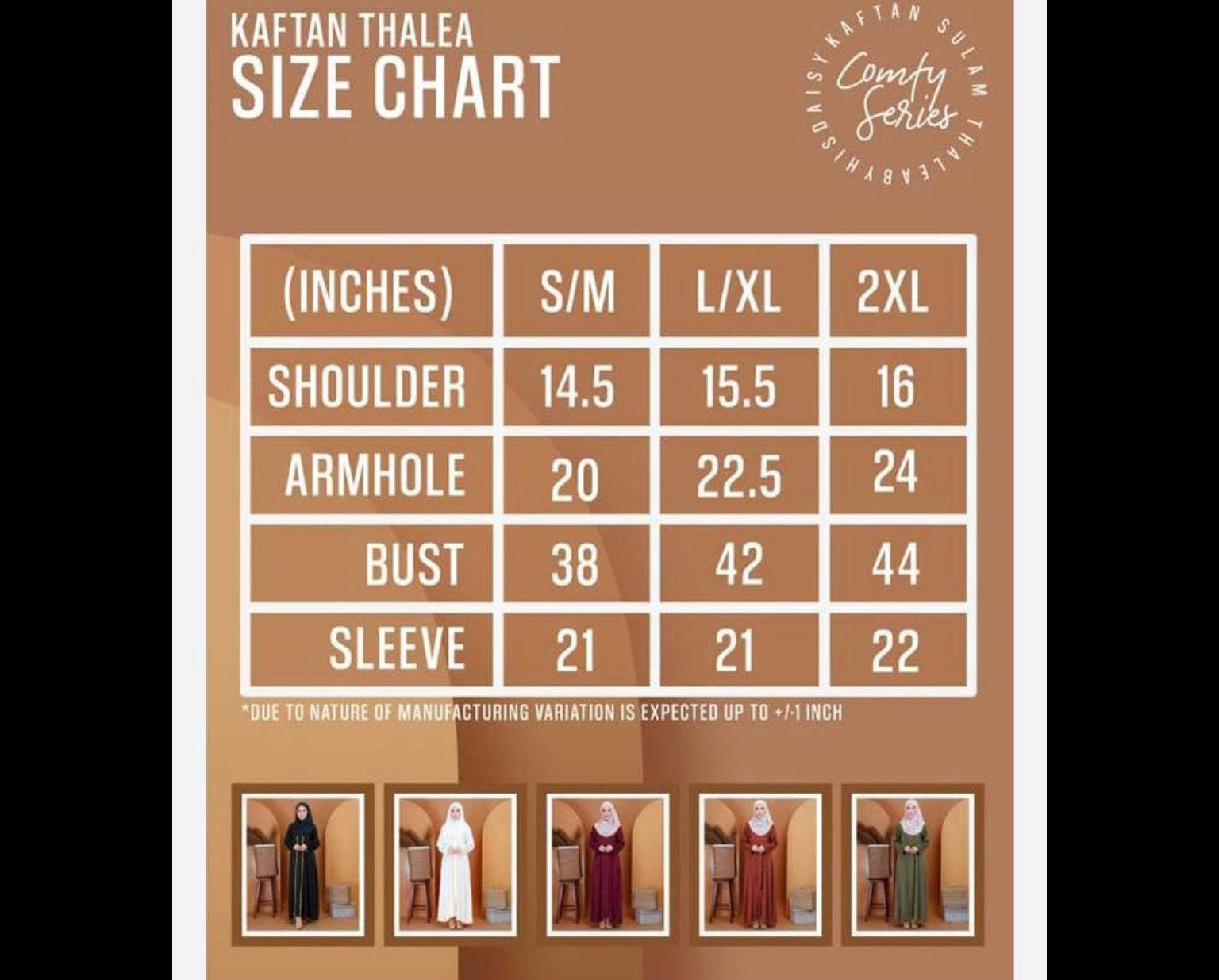 Kebaya Kaftan Thalea - Off-White