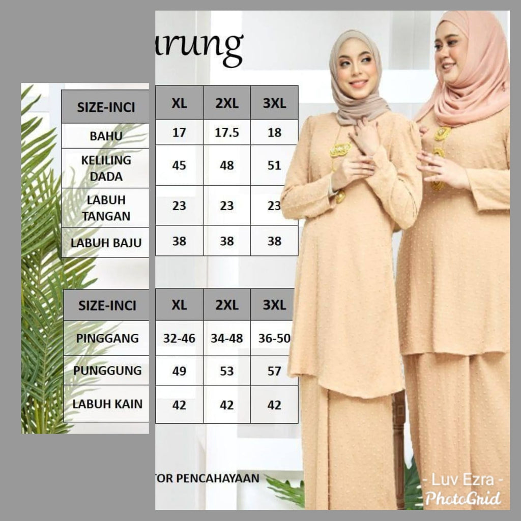 Qassandra Kurung - Black