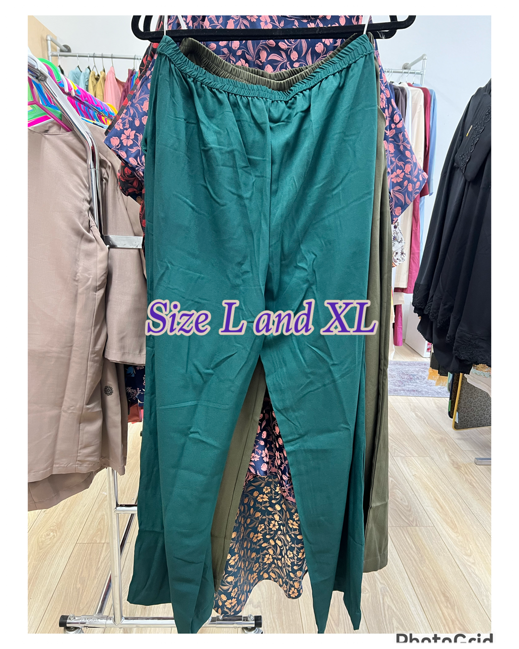 Palazzo pants como crepe