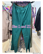 Palazzo pants como crepe