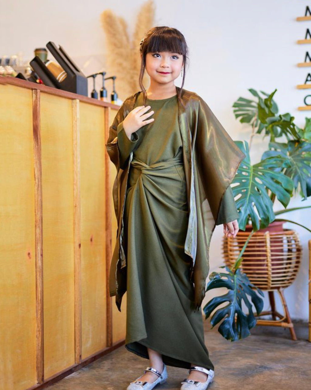 Vienna Kaftan Pario Olive (KIDS)