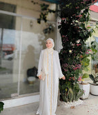 Kebaya Kaftan Thalea - Off-White