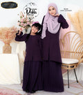 Dalila Kurung Adult - Dark Lavender