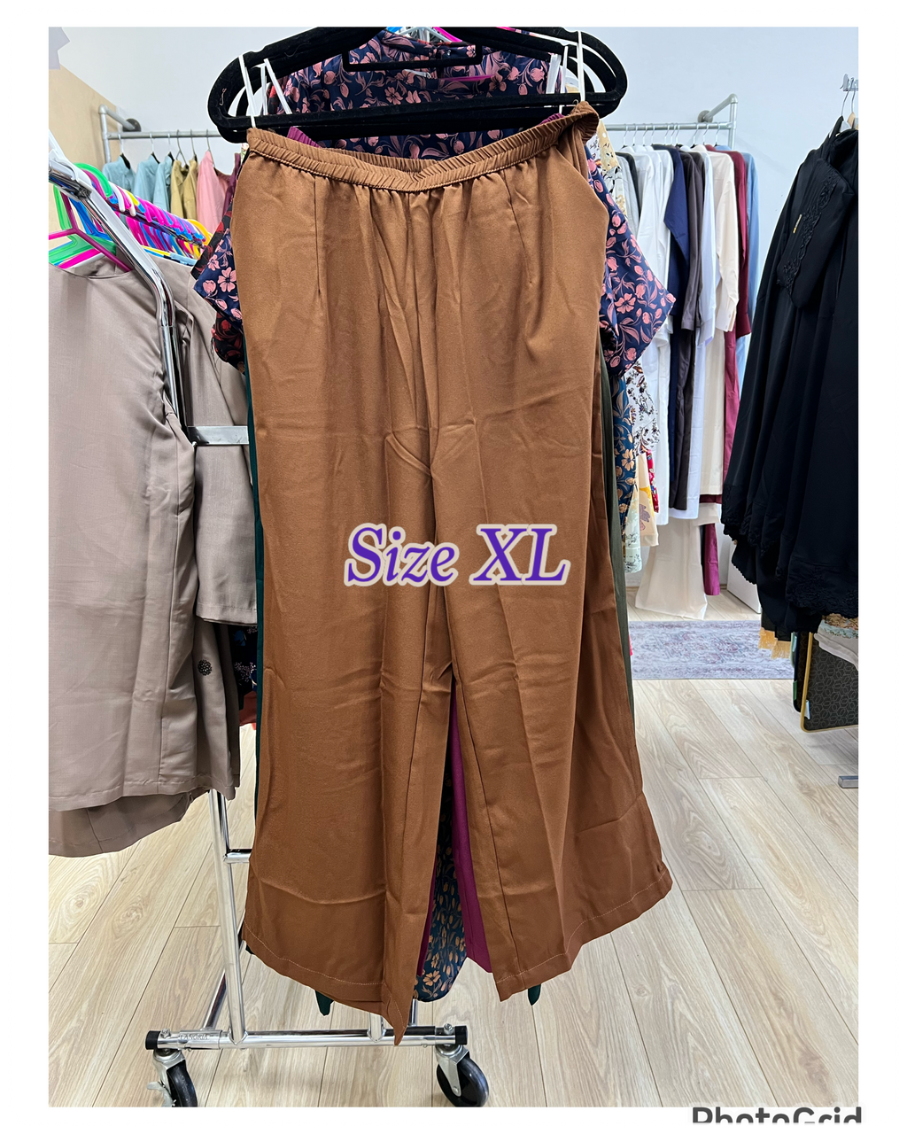 Palazzo pants como crepe