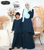 Dalila Kurung Adult - Peacock Green