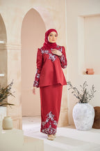 Annabelle Kurung Doll - Maroon