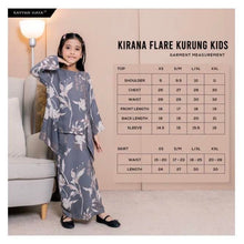 Load image into Gallery viewer, Kirana Dotted &amp; Flare Kurung-Girl
