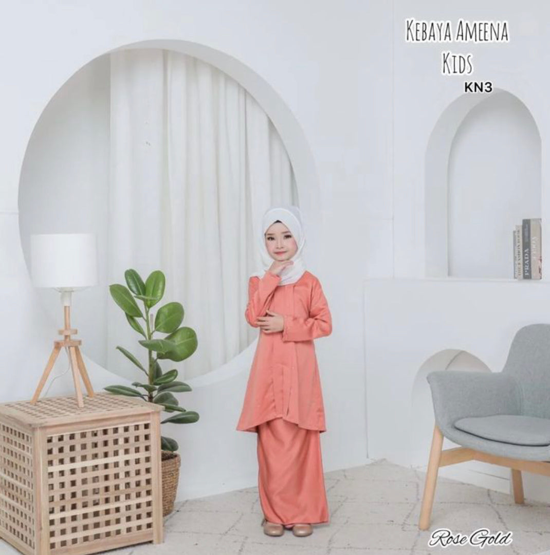 Ameena Kebaya - Rose Gold