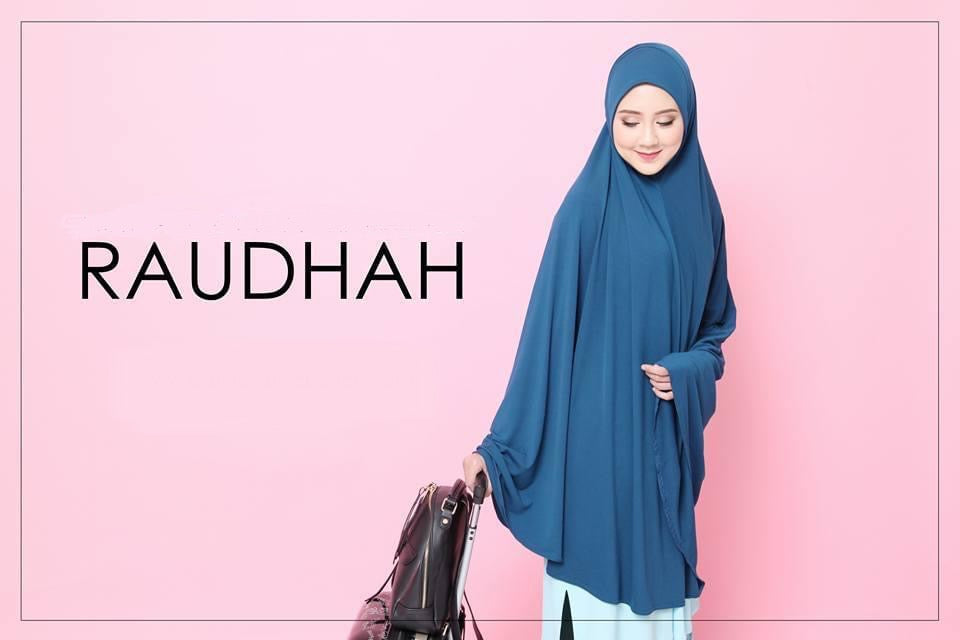 Raudha Telekung, size 4XL