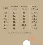 Raudha Telekung, size 4XL