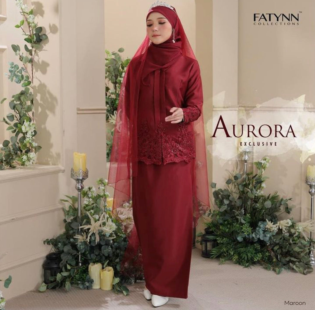 Aurora Exclusive Kebaya - Maroon