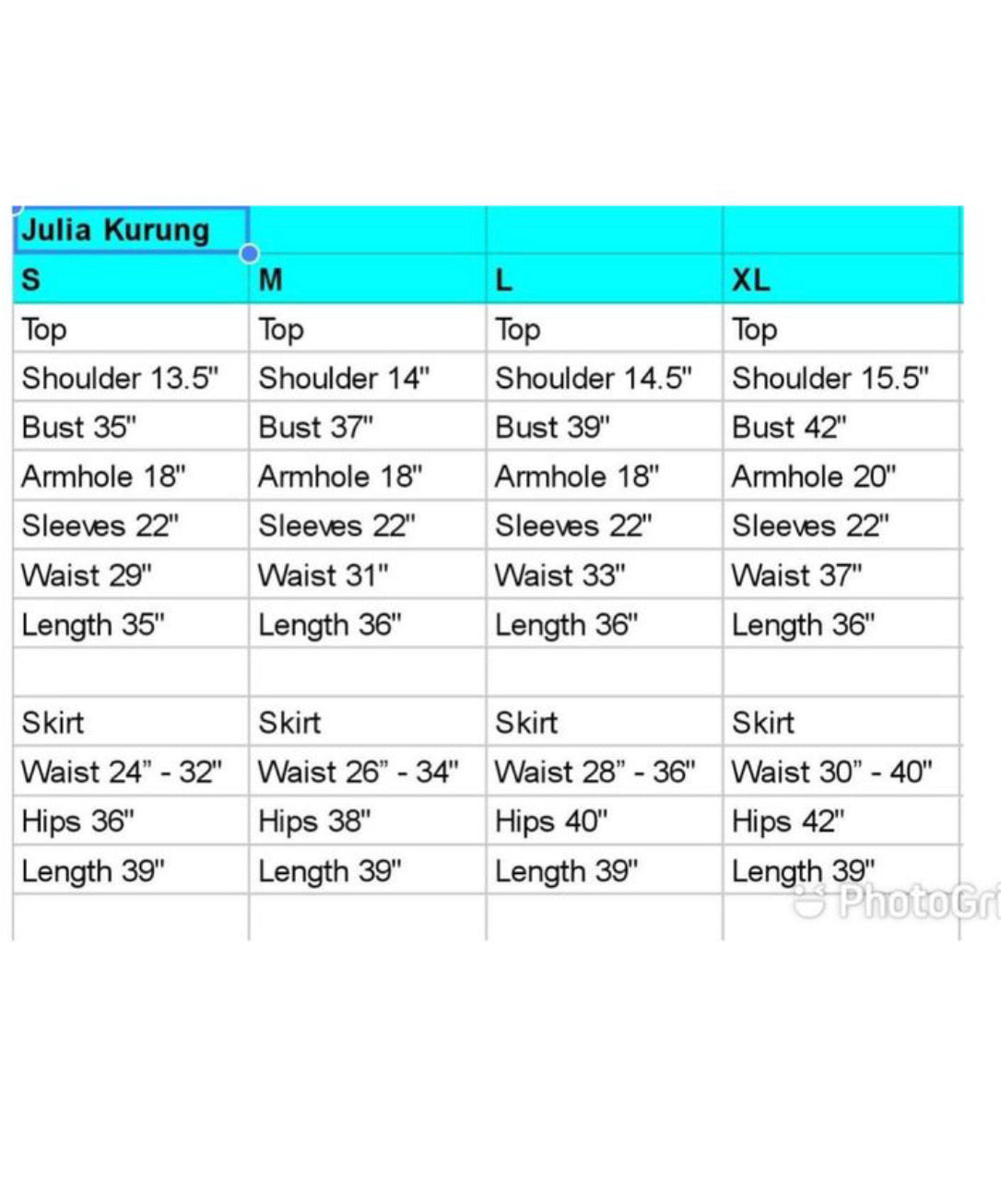 Julia Kurung - White